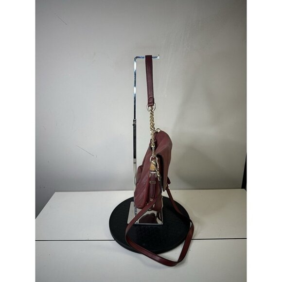 Michael Kors handbag Black Leather/Gold Detail - Picture 3 of 12